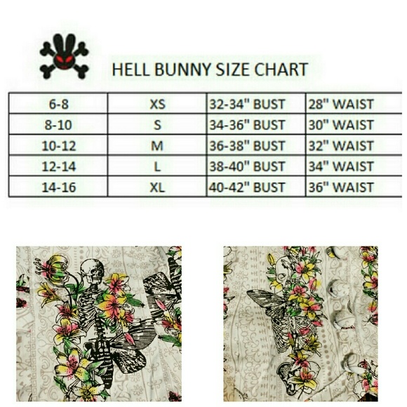 HELL BUNNY RETRO ROCKABILLY SUNDRESS - Picture 4 of 10